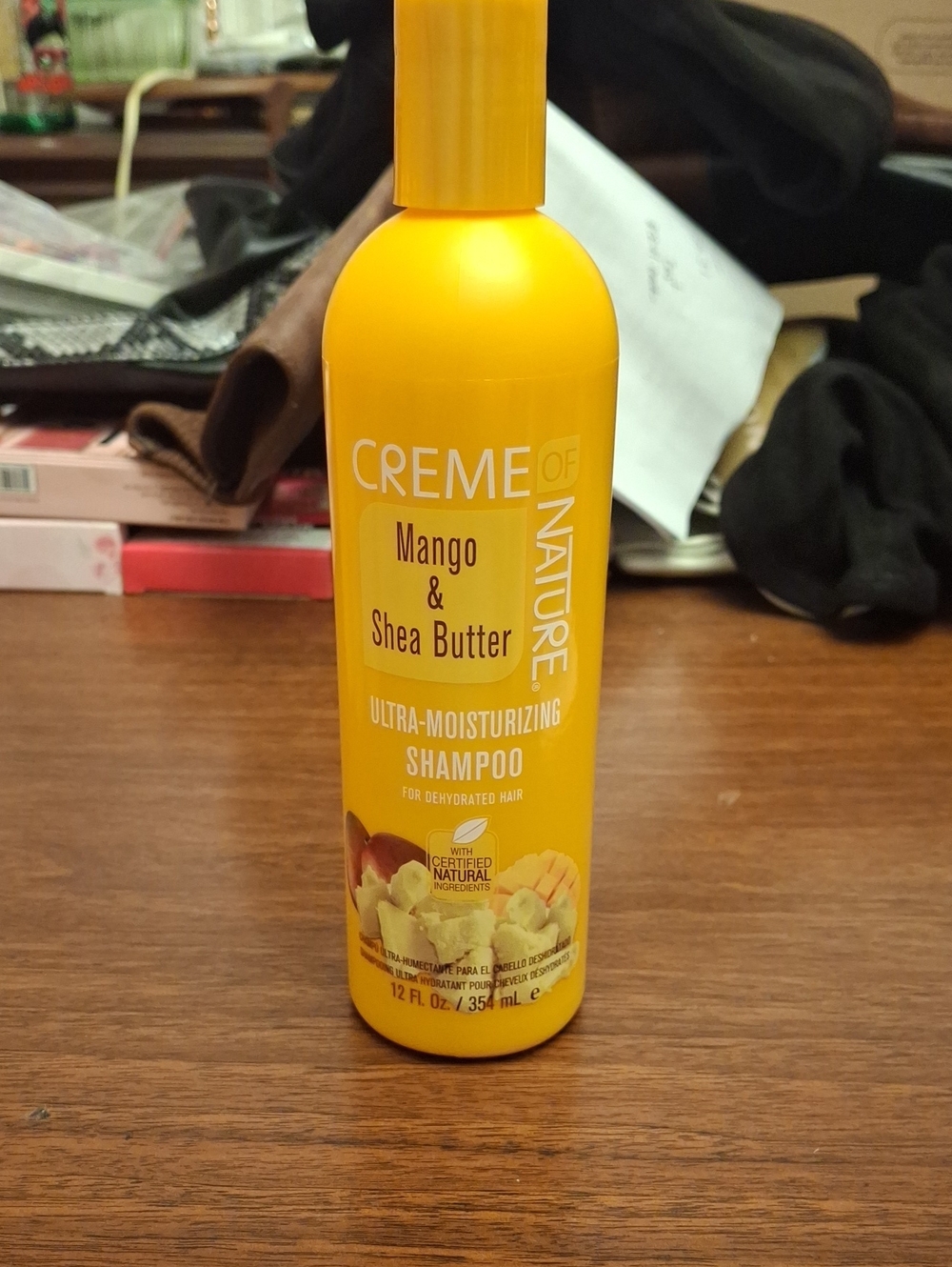 Creme of Nature Mango & Shea Butter Ultra Mosturizing Shampoo 354ml New